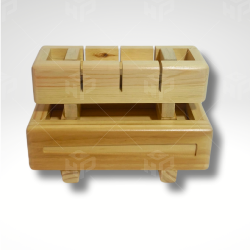 Dụng Cụ Ép Cơm Bằng Gỗ