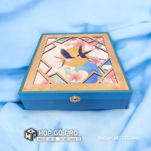 hộp gỗ đựng yến sào KH01-1